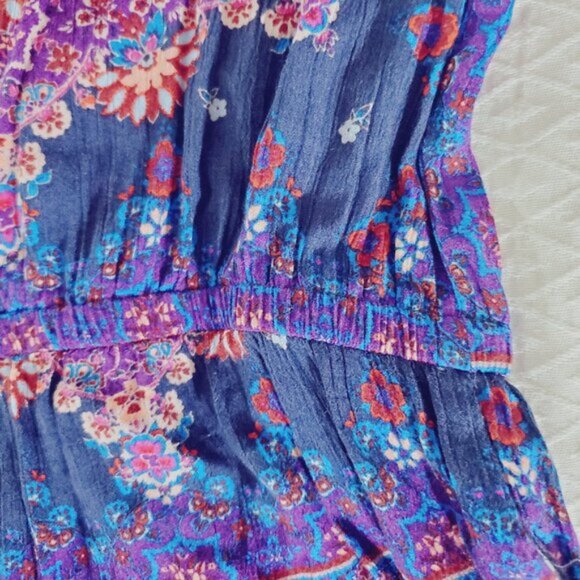 Vintage AEO Boho Bell Sleeved Romper Playsuit Short- XS - Picture 15 of 15